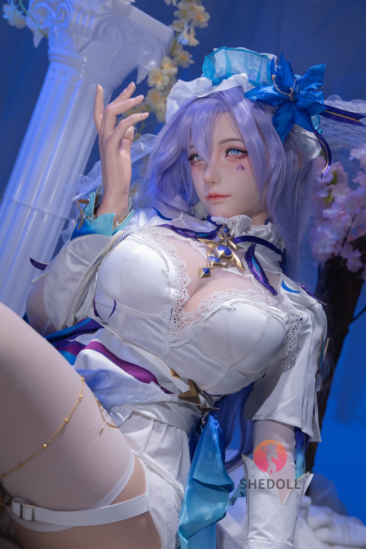 Sekso lėlė Cantarella (SHEDOLL 163 cm H-Cup #SH177 2.0 silikonas)