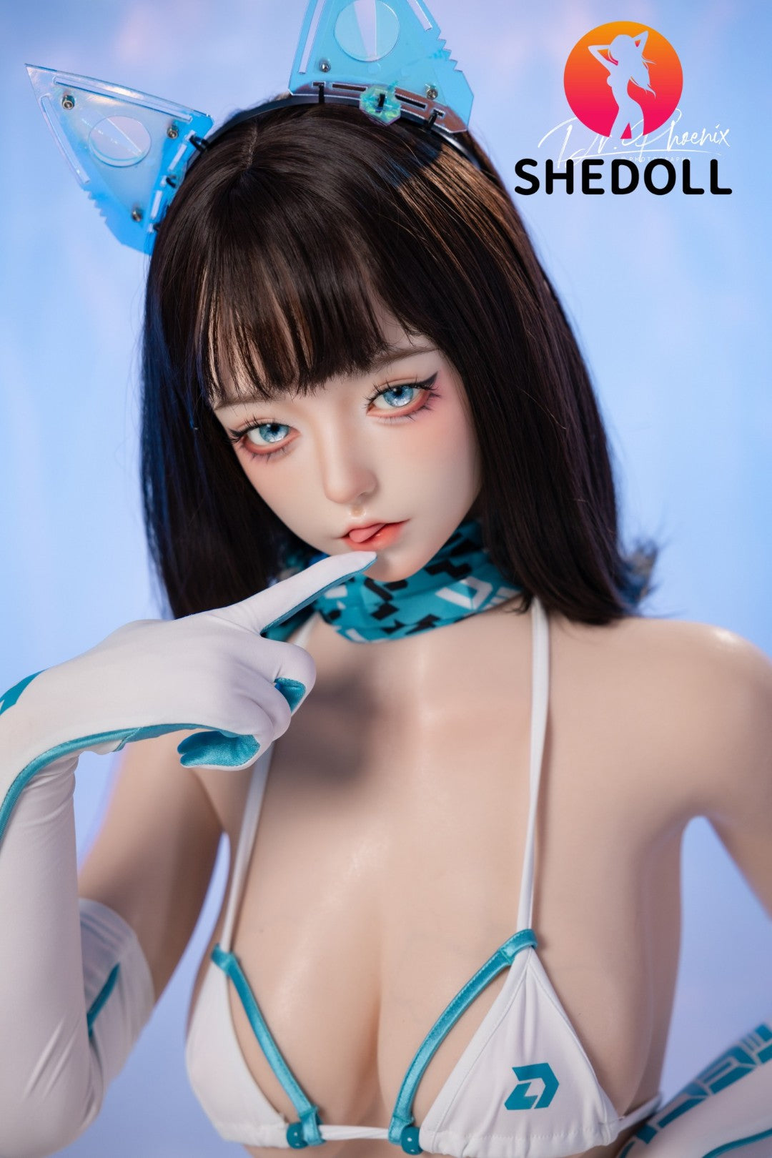 Jasmine sekso lėlė (SHEDOLL 168 cm D puodelis #SH179 2.0 silikonas)