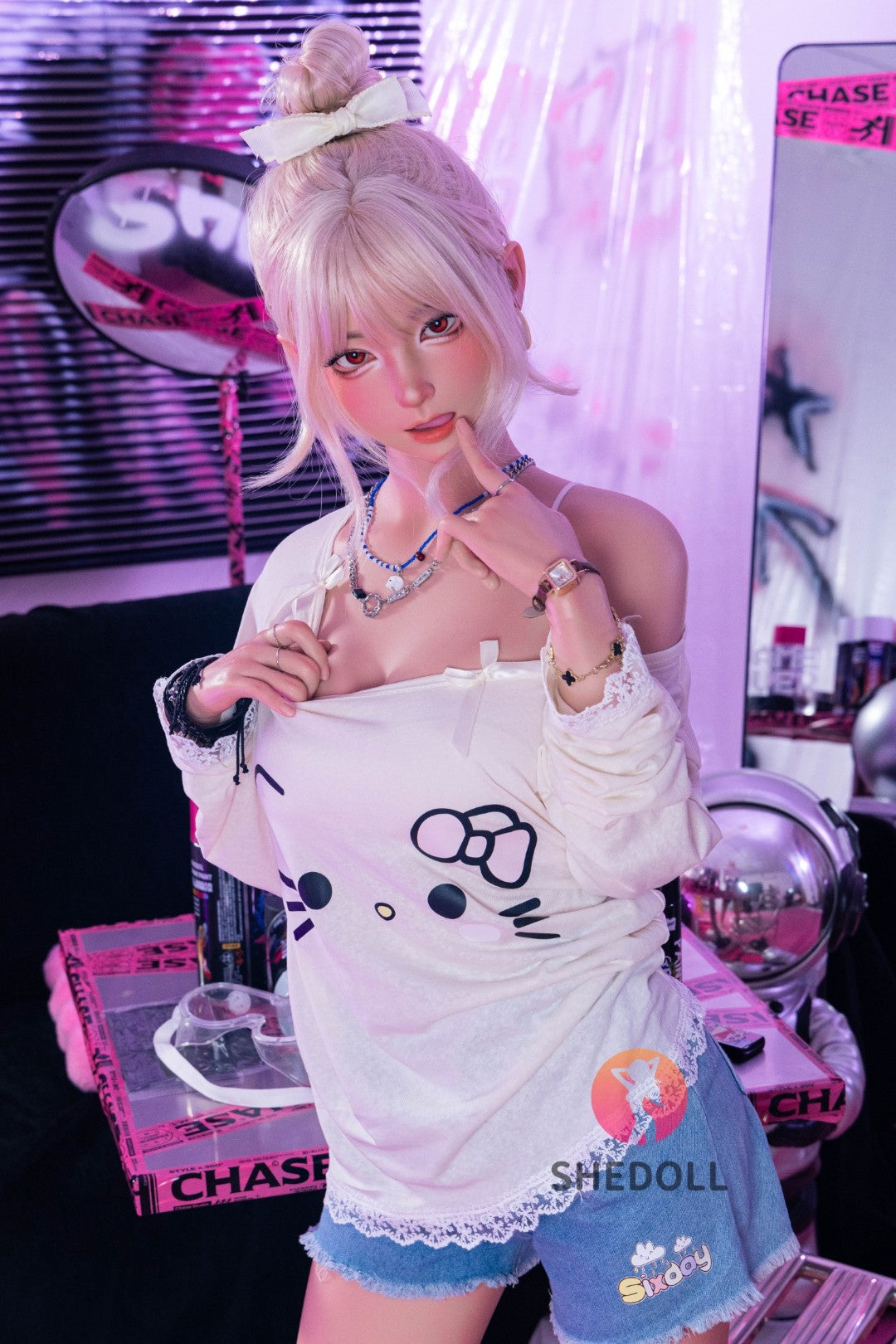 Sekso lėlė Tanya (SHEDOLL 158 cm C-Cup #SH184 2.0 silikonas)