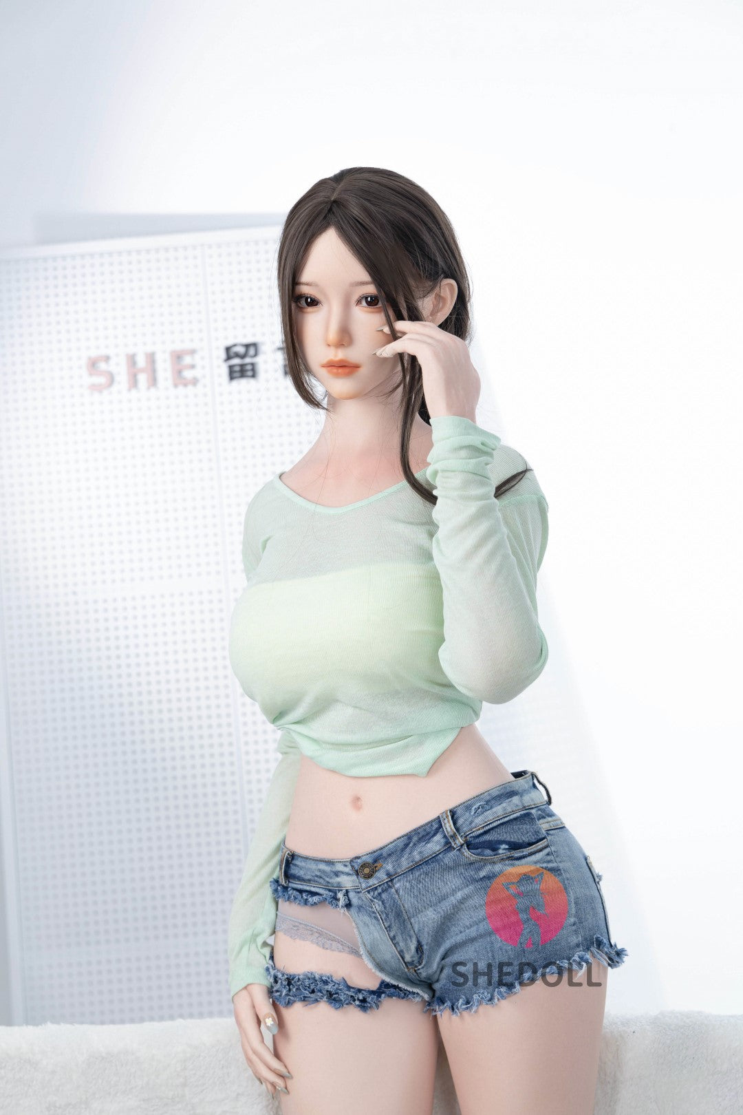 Sekso lėlė Cheryl (SHEDOLL 168 cm D puodelis #SH198 2.0 silikonas)
