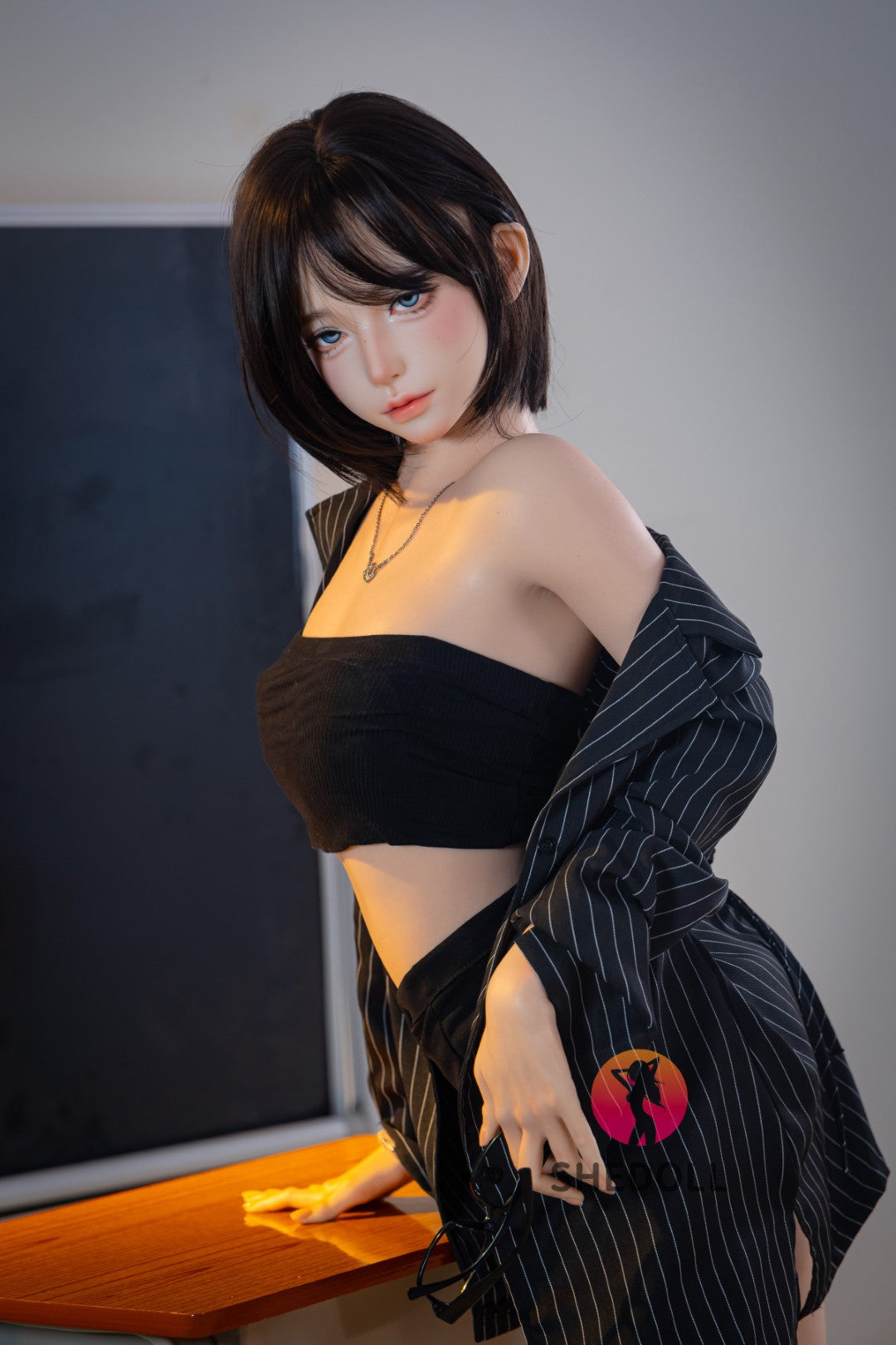 Sekso lėlė Lina (SHEDOLL 152 cm A-puodelis #SH200 2.0 silikonas)
