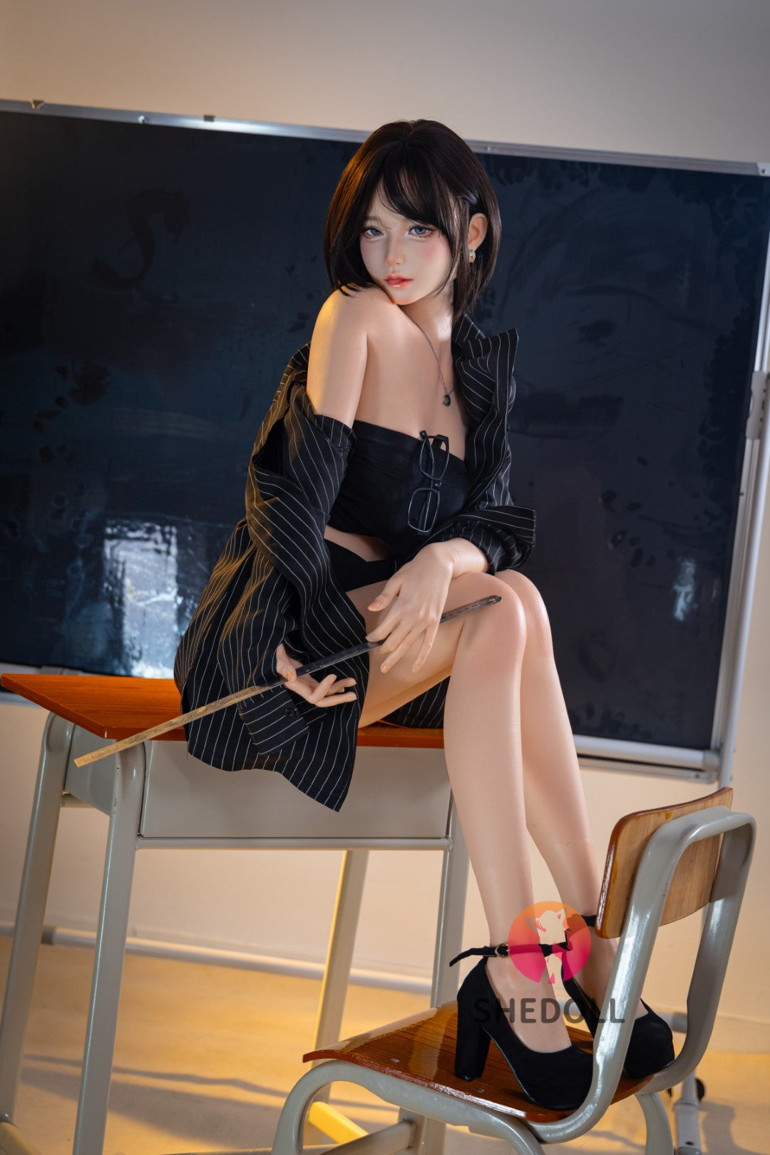 Sekso lėlė Lina (SHEDOLL 152 cm A-puodelis #SH200 2.0 silikonas)