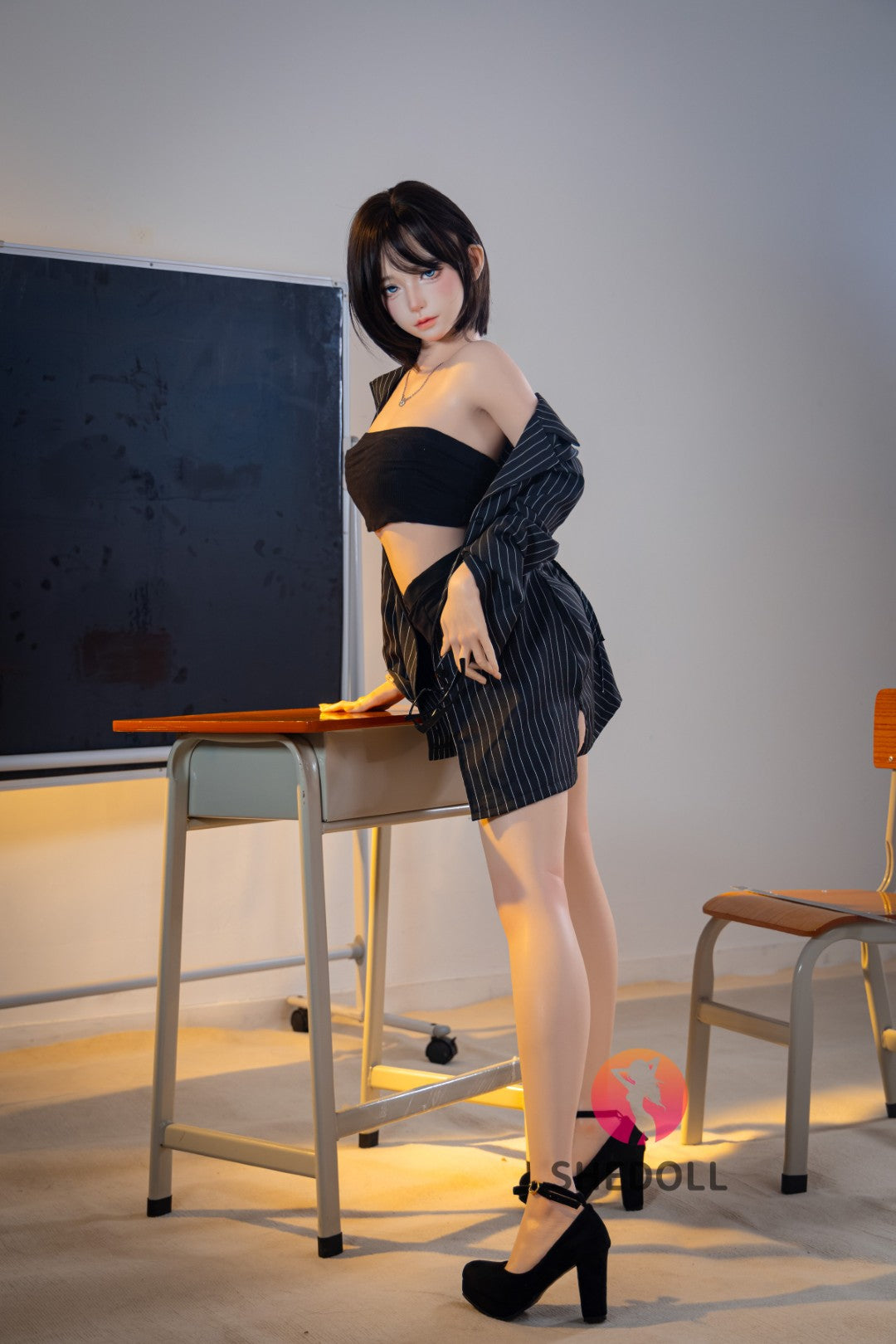 Sekso lėlė Lina (SHEDOLL 152 cm A-puodelis #SH200 2.0 silikonas)