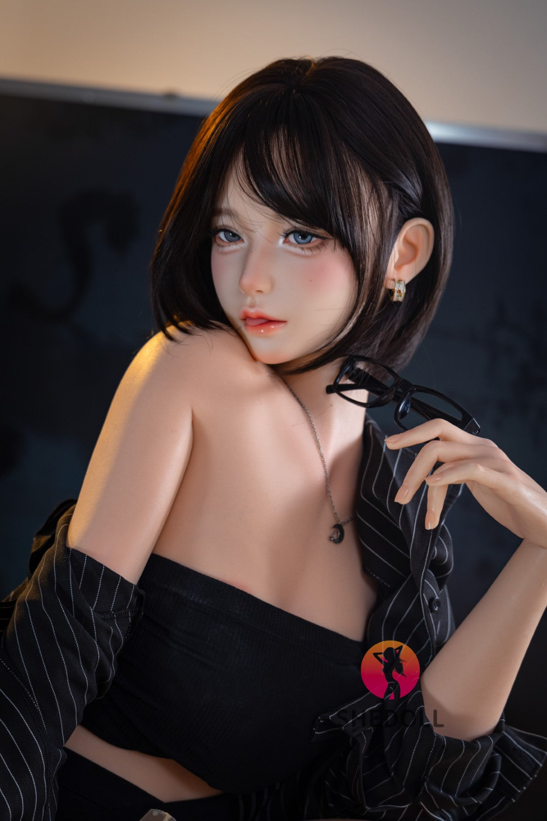 Sekso lėlė Lina (SHEDOLL 152 cm A-puodelis #SH200 2.0 silikonas)