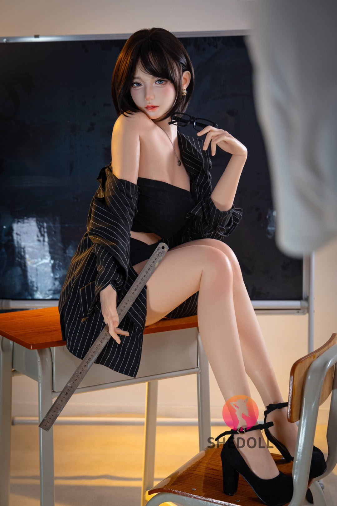 Sekso lėlė Lina (SHEDOLL 152 cm A-puodelis #SH200 2.0 silikonas)