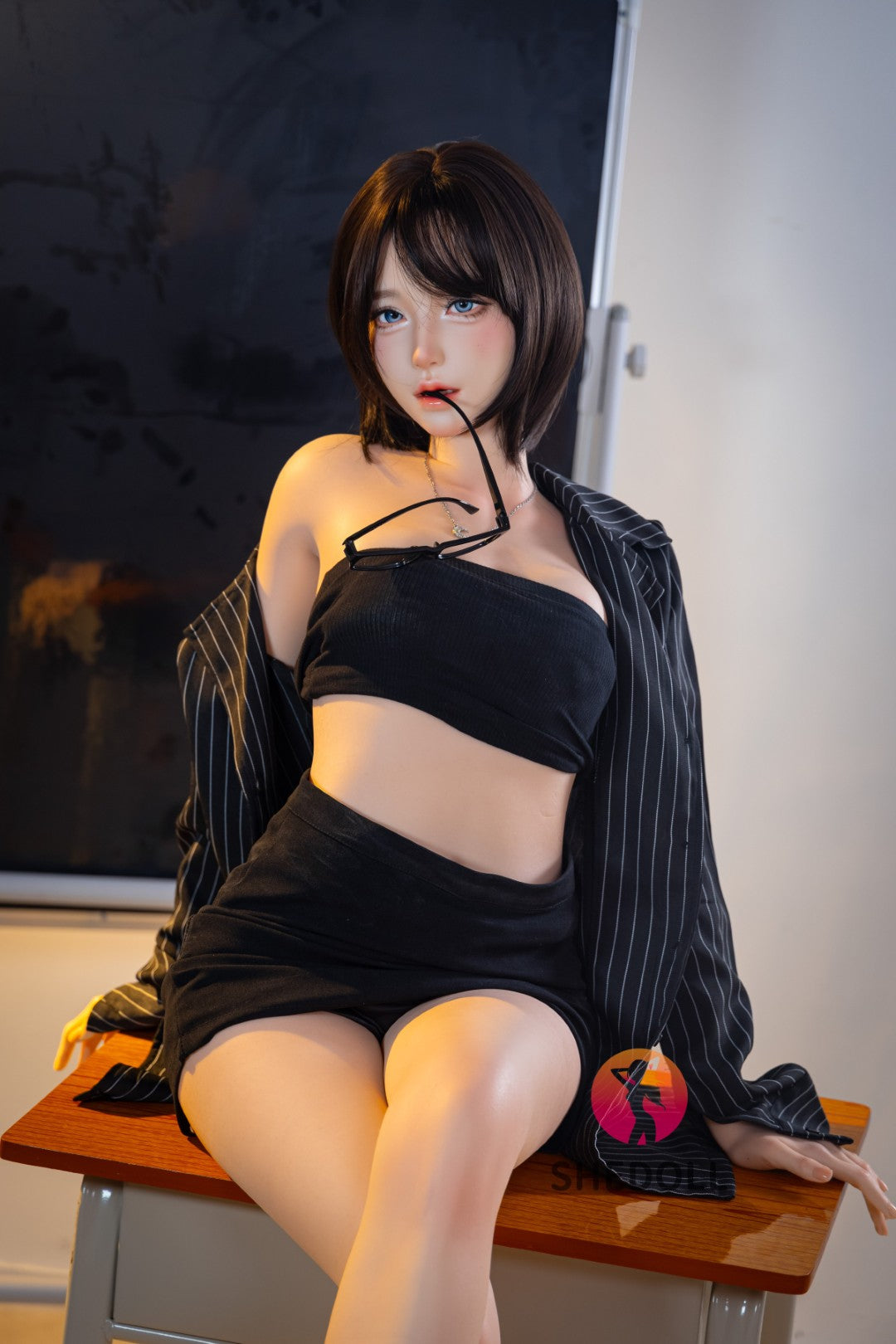 Sekso lėlė Lina (SHEDOLL 152 cm A-puodelis #SH200 2.0 silikonas)