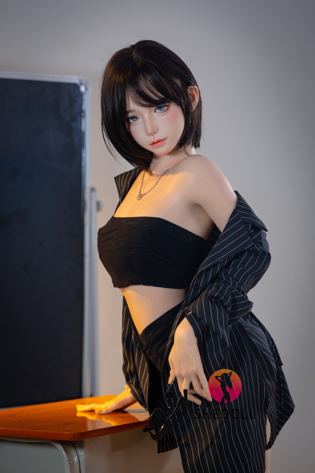 Sekso lėlė Lina (SHEDOLL 152 cm A-puodelis #SH200 2.0 silikonas)