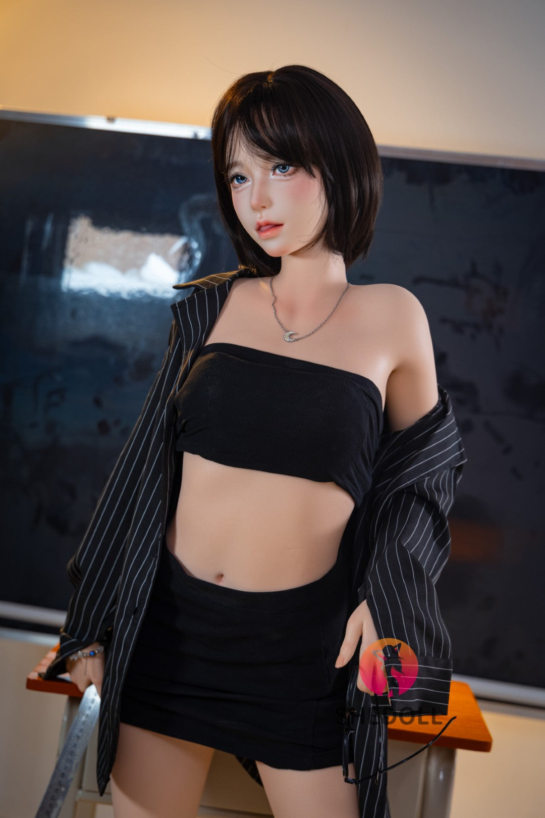 Sekso lėlė Lina (SHEDOLL 152 cm A-puodelis #SH200 2.0 silikonas)