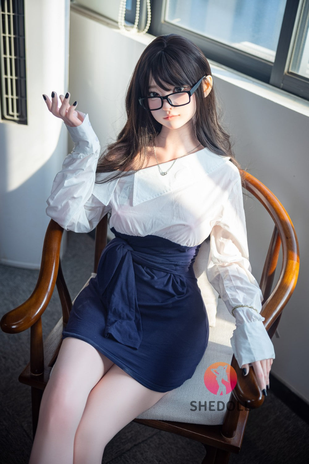 Sekso lėlė Tanya (SHEDOLL 168 cm D puodelis #SH210 2.0 silikonas)