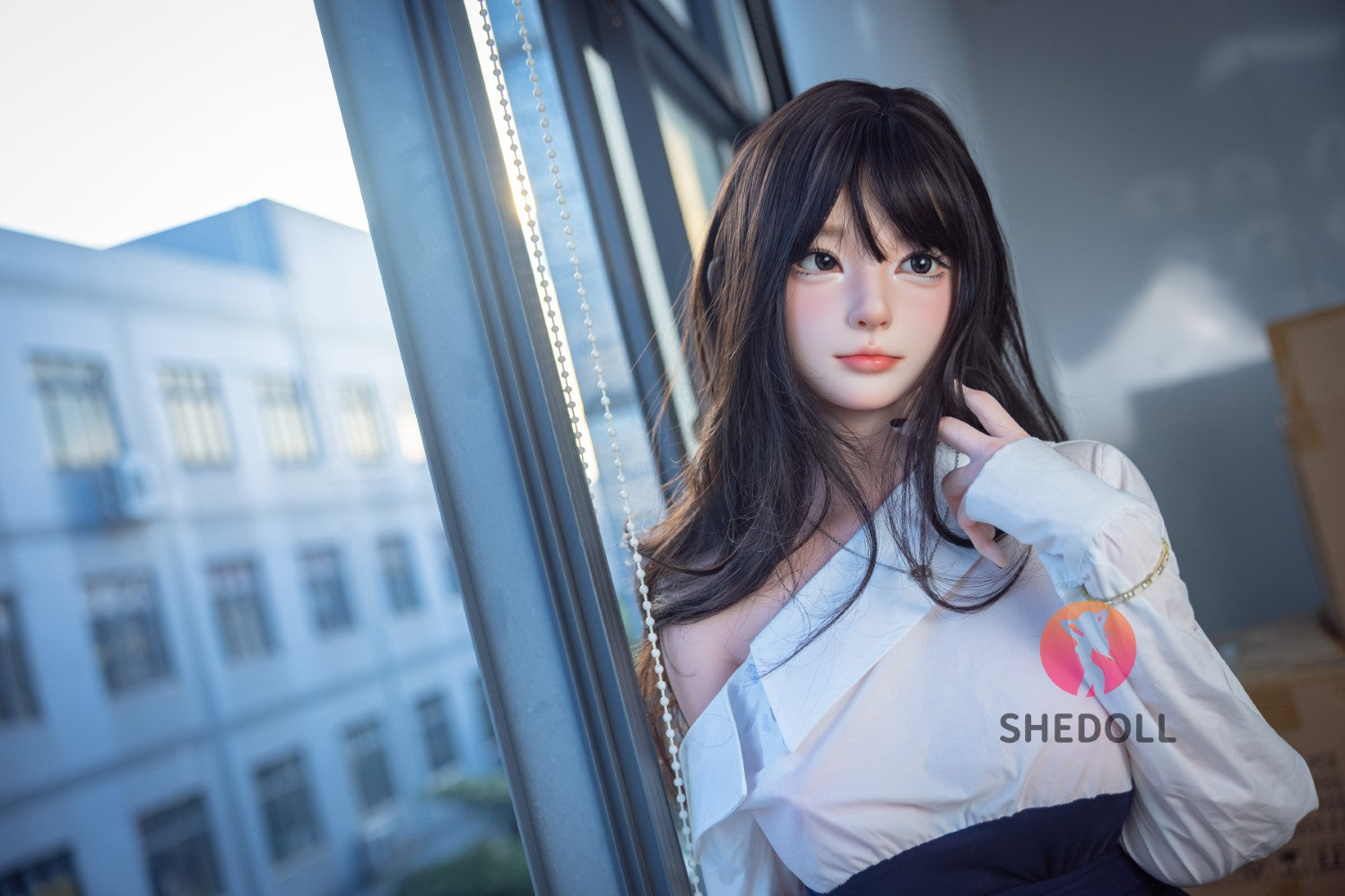 Sekso lėlė Tanya (SHEDOLL 168 cm D puodelis #SH210 2.0 silikonas)
