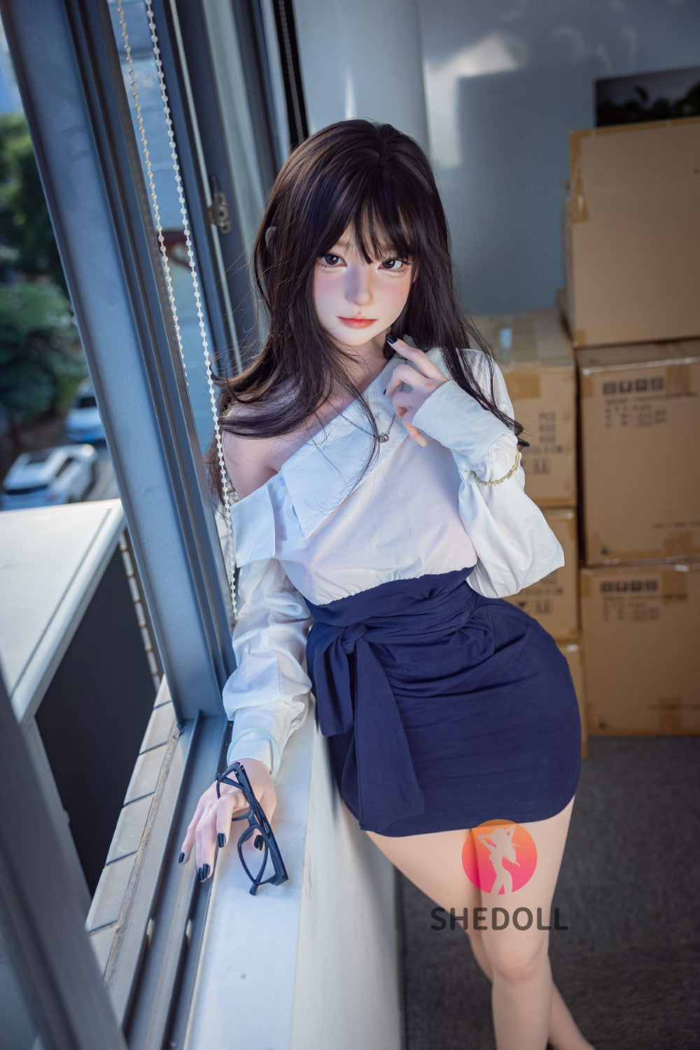 Sekso lėlė Tanya (SHEDOLL 168 cm D puodelis #SH210 2.0 silikonas)