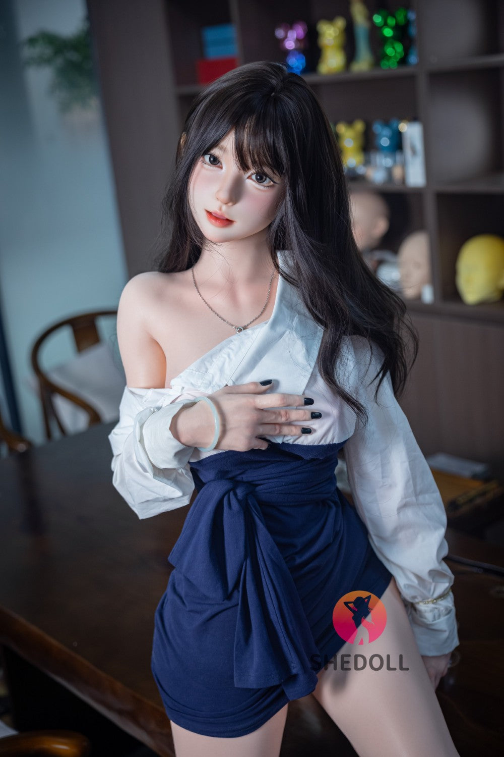 Sekso lėlė Tanya (SHEDOLL 168 cm D puodelis #SH210 2.0 silikonas)