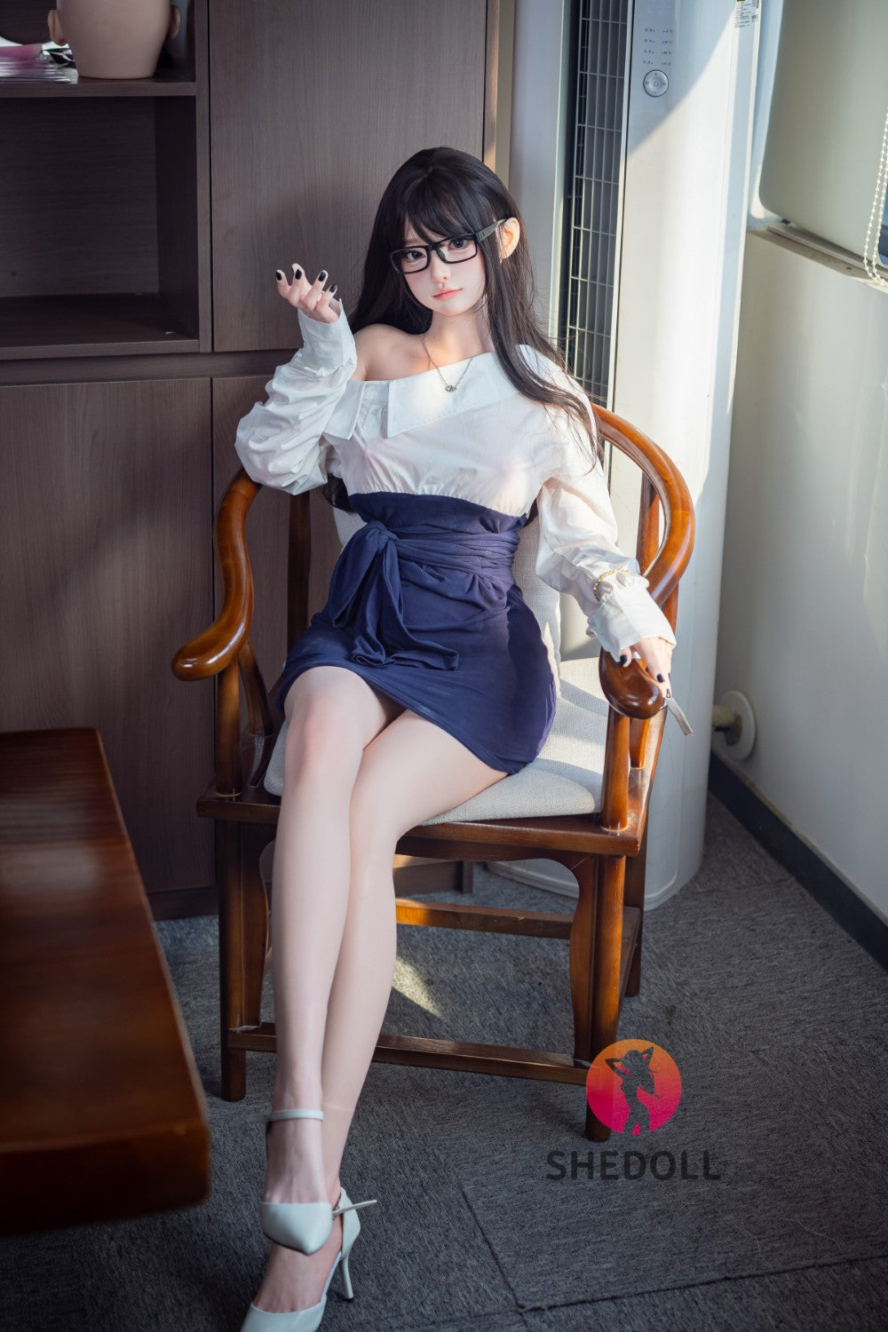 Sekso lėlė Tanya (SHEDOLL 168 cm D puodelis #SH210 2.0 silikonas)