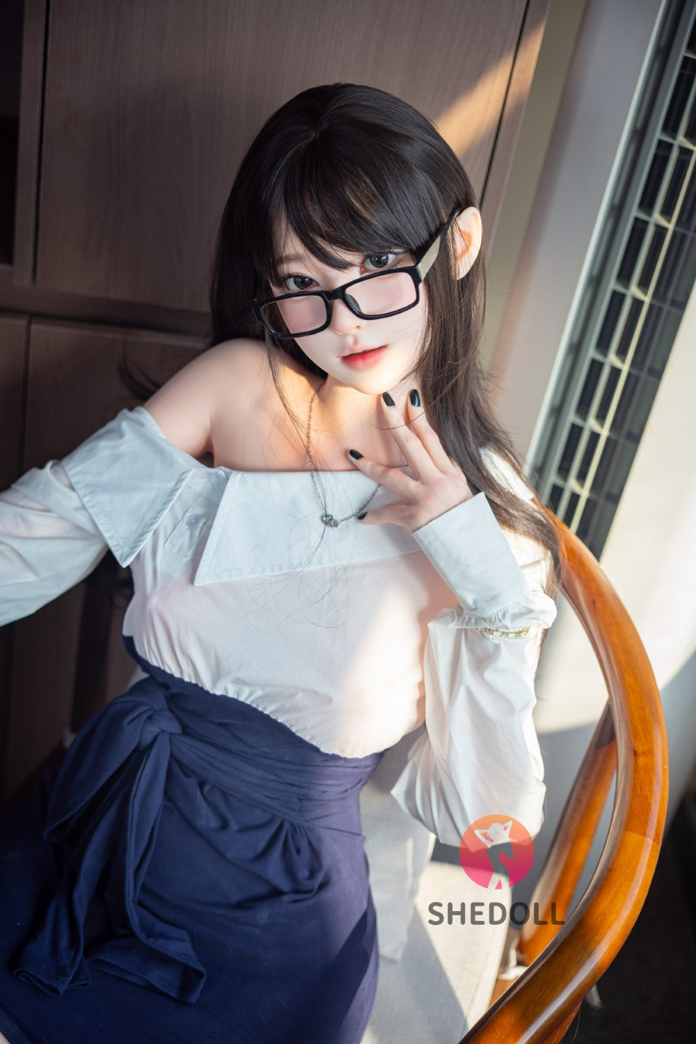 Sekso lėlė Tanya (SHEDOLL 168 cm D puodelis #SH210 2.0 silikonas)