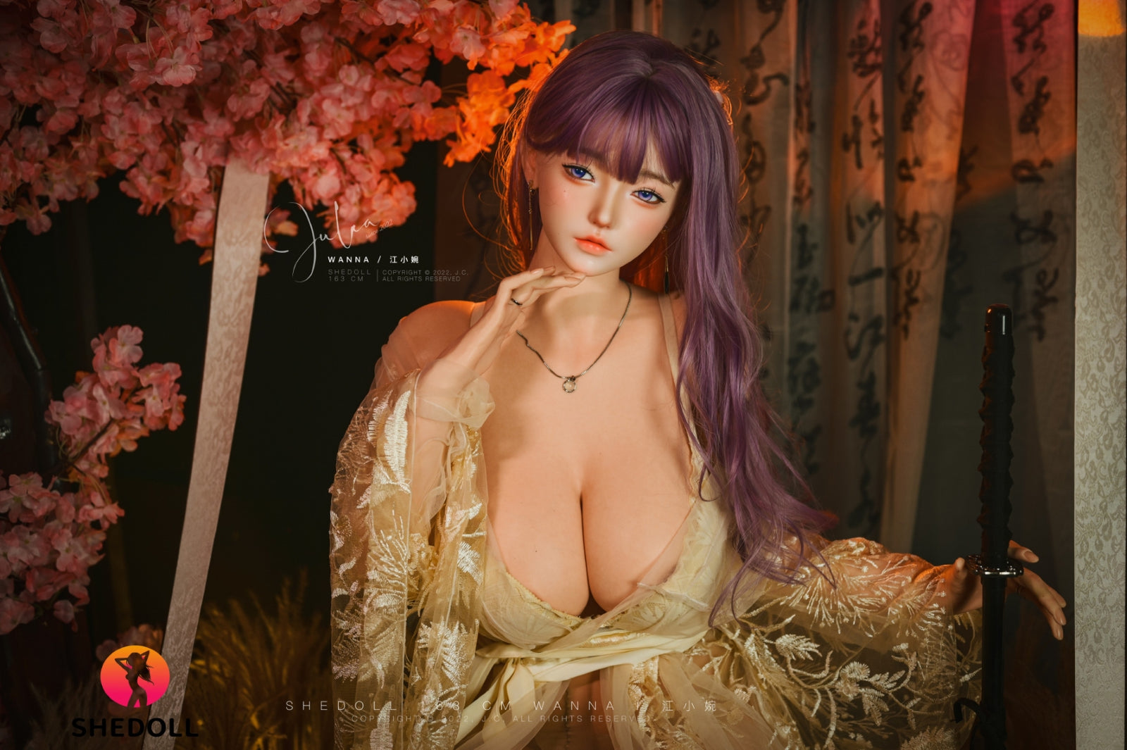 Wanna Sex Doll (SHEDOLL 163 cm H-Cup #SH222 2.0 silikonas)