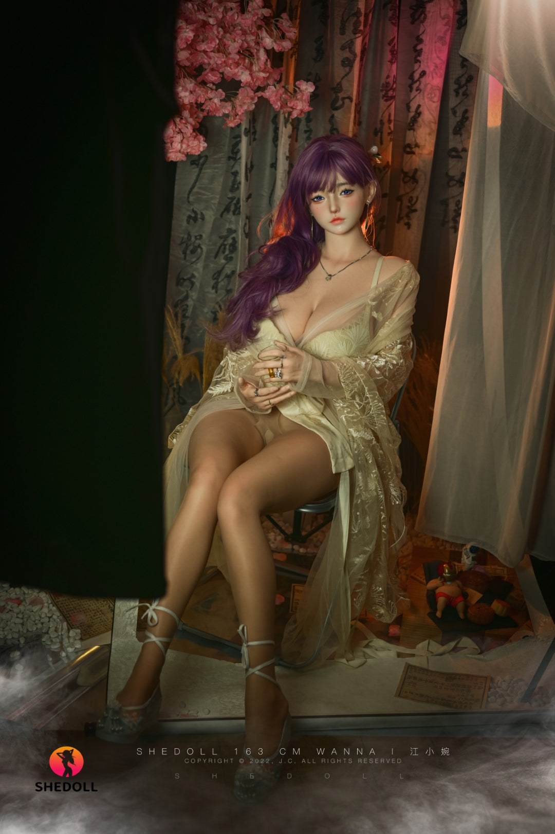 Wanna Sex Doll (SHEDOLL 163 cm H-Cup #SH222 2.0 silikonas)