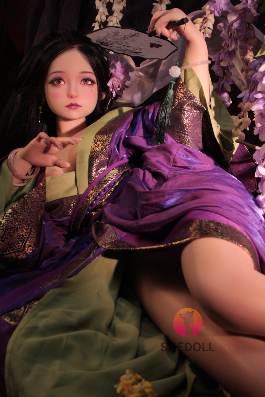 Aileen Sex Doll (SHEDOLL 145 cm G puodelis # SH228 2.0 silikonas)