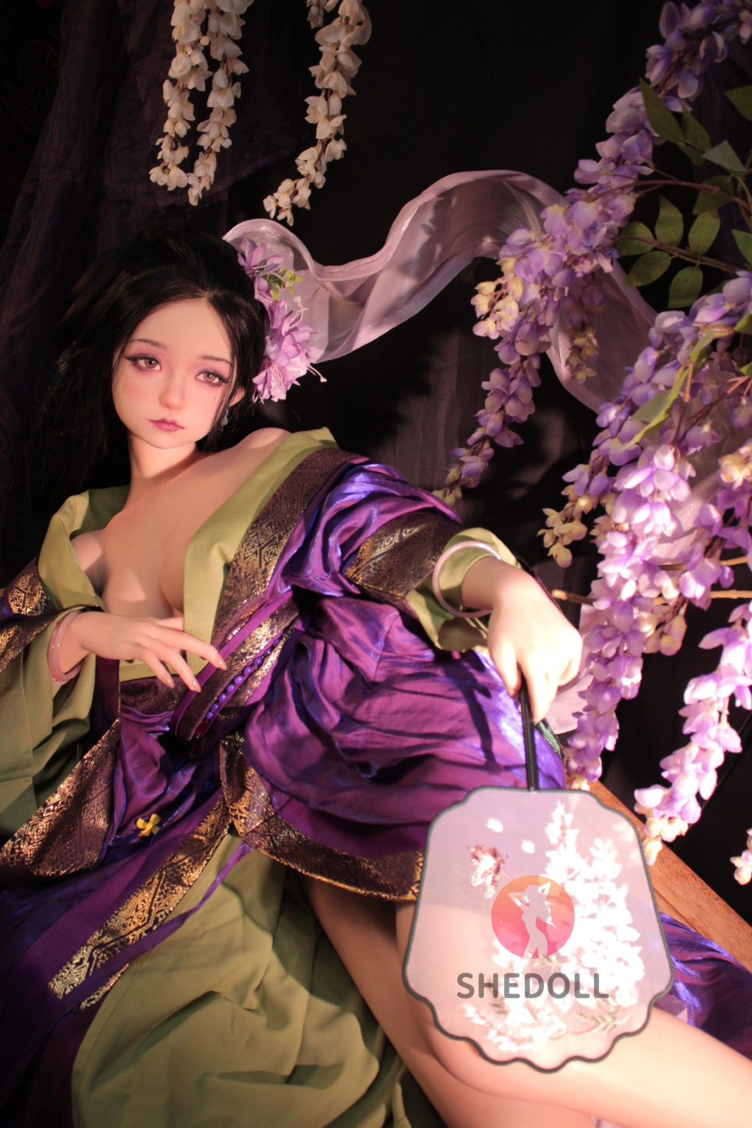 Aileen Sex Doll (SHEDOLL 145 cm G puodelis # SH228 2.0 silikonas)