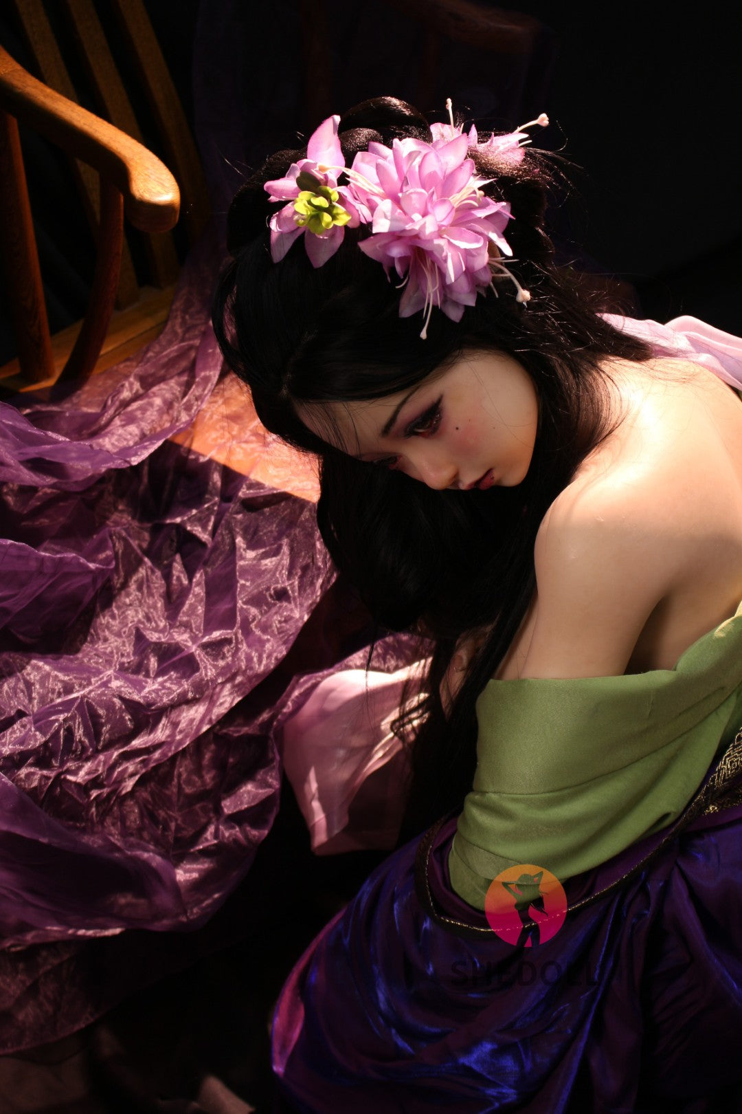 Aileen Sex Doll (SHEDOLL 145 cm G puodelis # SH228 2.0 silikonas)