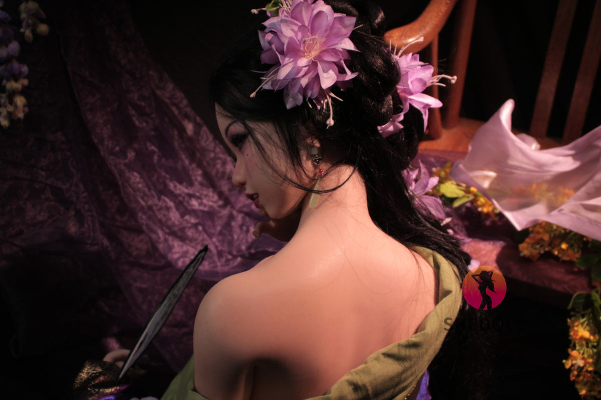 Aileen Sex Doll (SHEDOLL 145 cm G puodelis # SH228 2.0 silikonas)