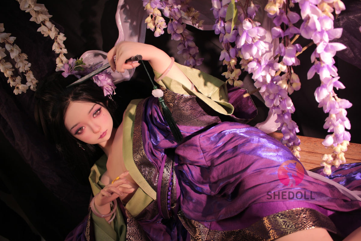 Aileen Sex Doll (SHEDOLL 145 cm G puodelis # SH228 2.0 silikonas)