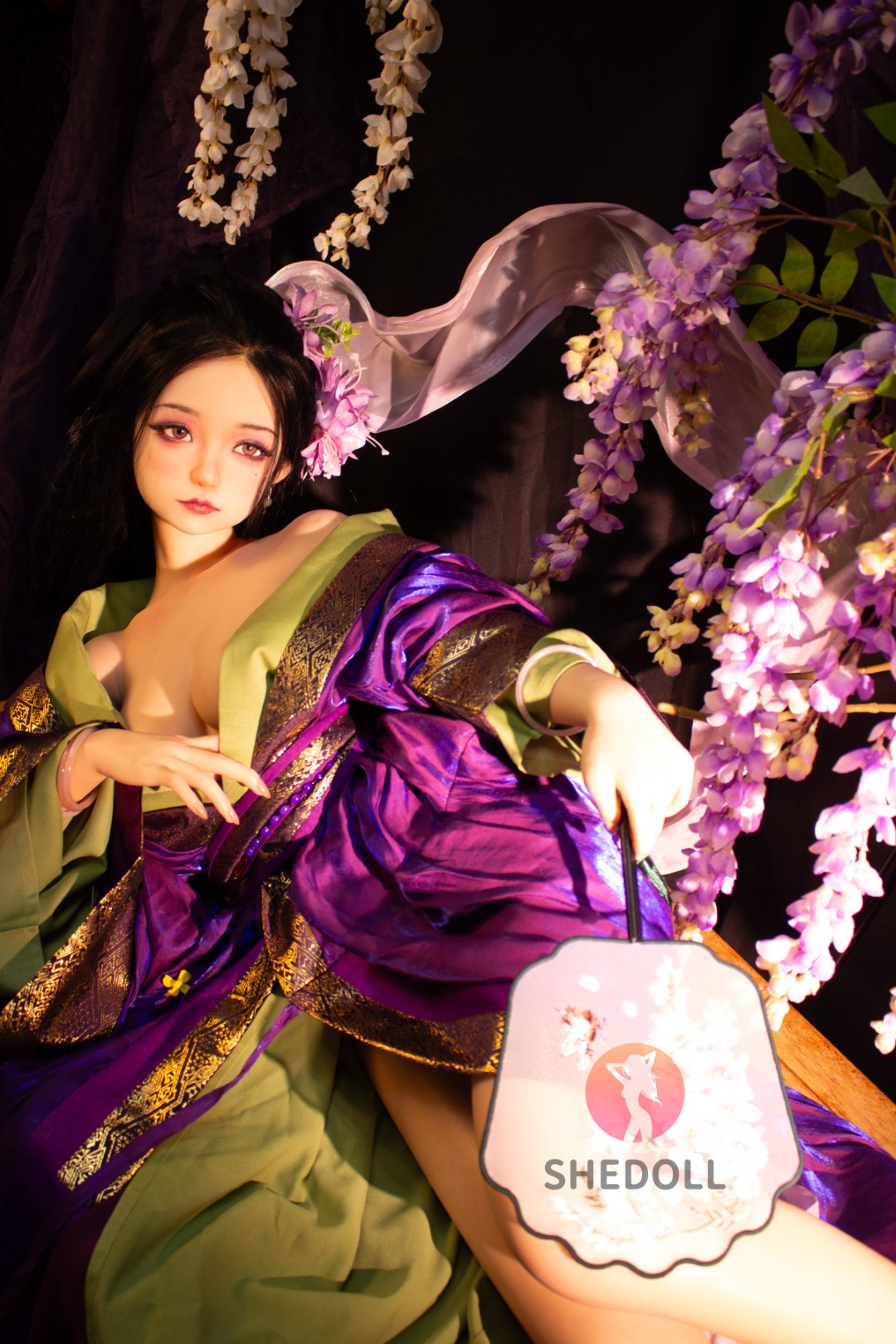 Aileen Sex Doll (SHEDOLL 145 cm G puodelis # SH228 2.0 silikonas)