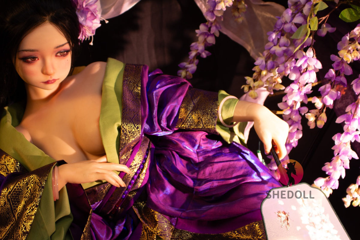 Aileen Sex Doll (SHEDOLL 145 cm G puodelis # SH228 2.0 silikonas)