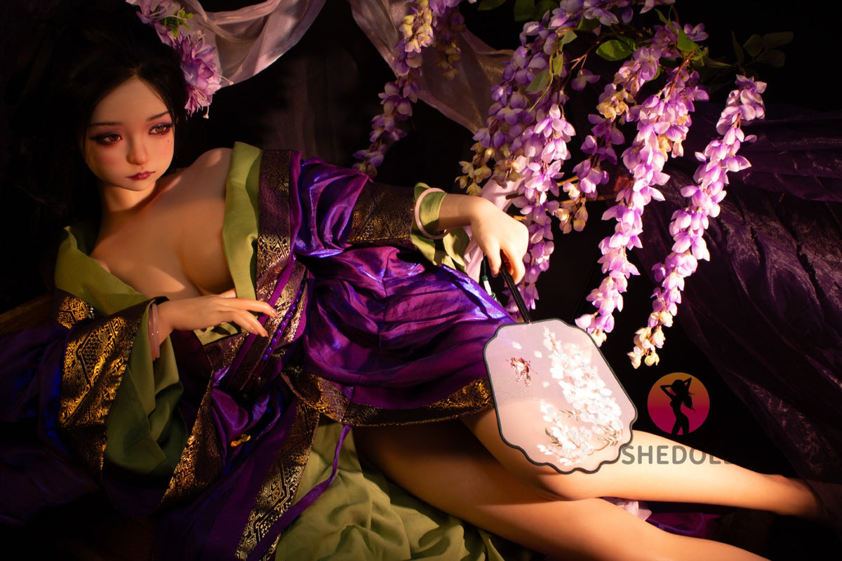 Aileen Sex Doll (SHEDOLL 145 cm G puodelis # SH228 2.0 silikonas)