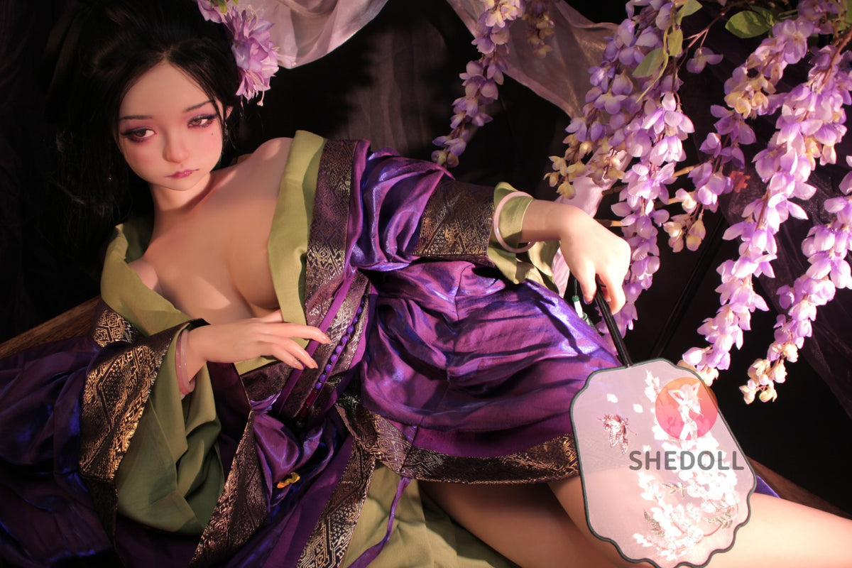Aileen Sex Doll (SHEDOLL 145 cm G puodelis # SH228 2.0 silikonas)
