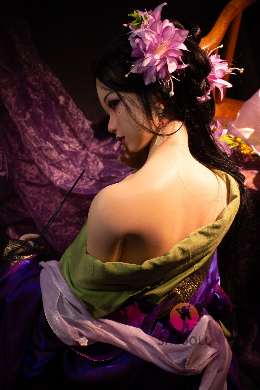 Aileen Sex Doll (SHEDOLL 145 cm G puodelis # SH228 2.0 silikonas)