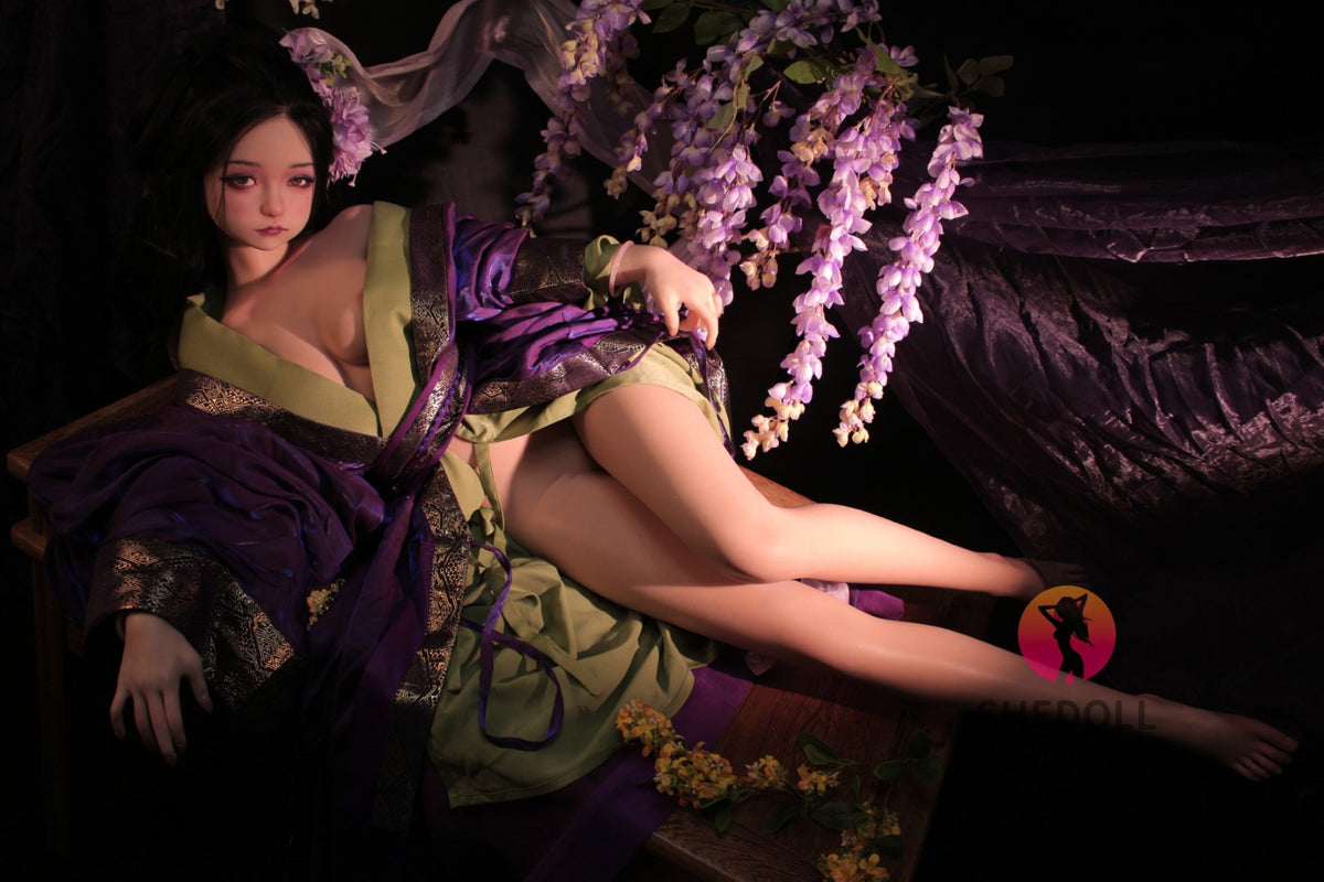 Aileen Sex Doll (SHEDOLL 145 cm G puodelis # SH228 2.0 silikonas)