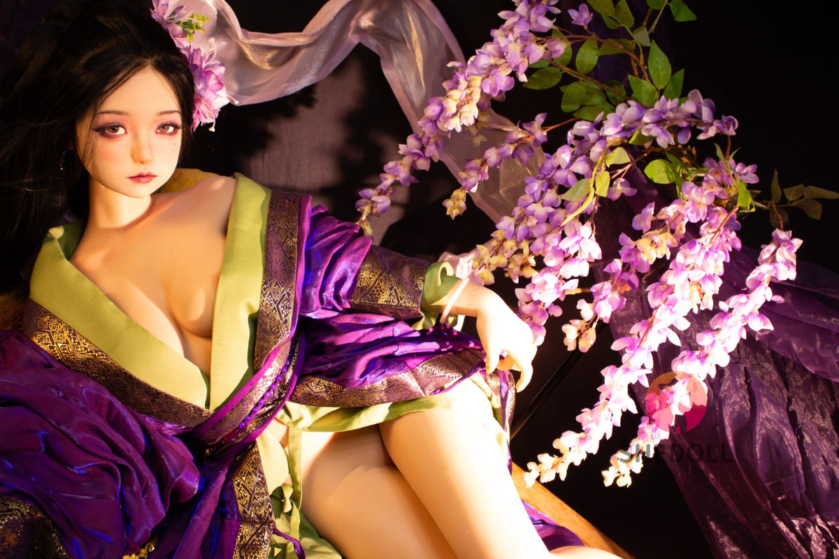 Aileen Sex Doll (SHEDOLL 145 cm G puodelis # SH228 2.0 silikonas)
