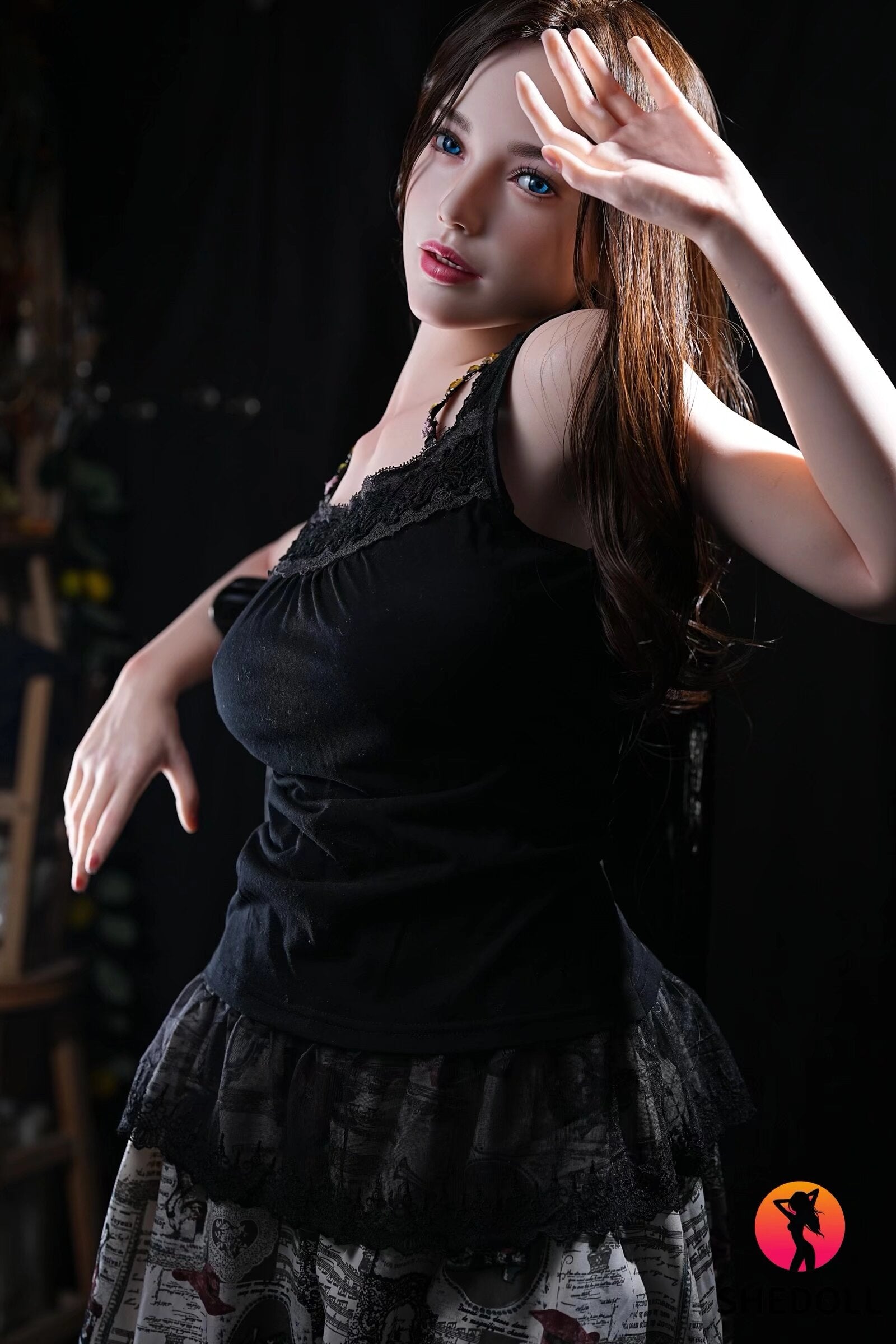 Tala sekso lėlė (SHEDOLL 167 cm D puodelis #SH229 2.0 silikonas)