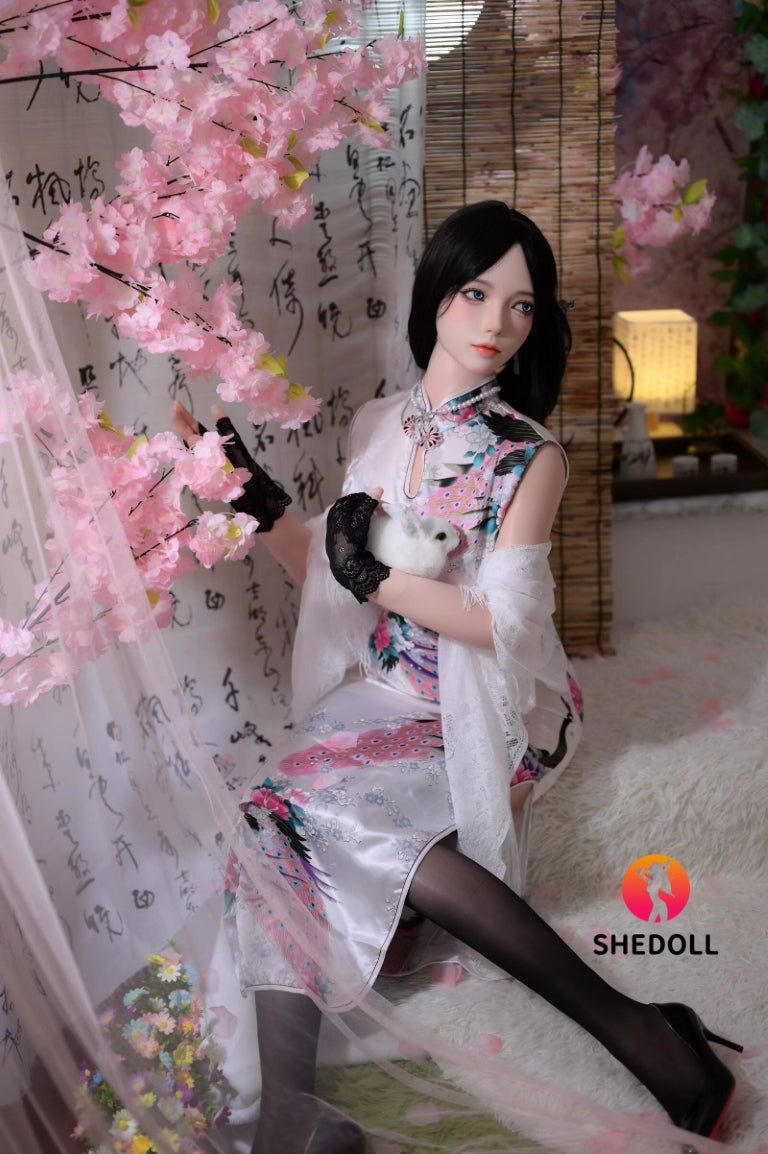Sekso lėlė rožė (SHEDOLL 168 cm D-Cup #SH230 2.0 silikonas)