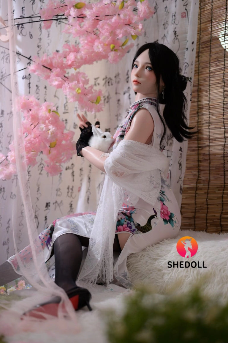 Sekso lėlė rožė (SHEDOLL 168 cm D-Cup #SH230 2.0 silikonas)