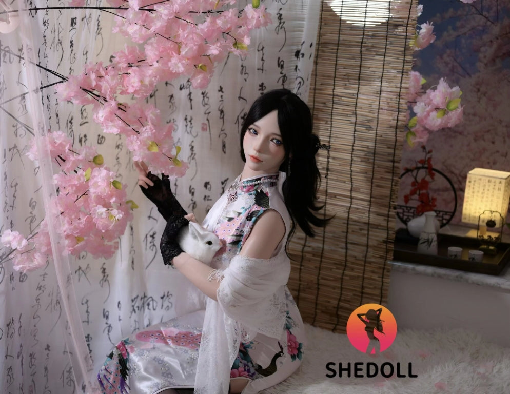 Sekso lėlė rožė (SHEDOLL 168 cm D-Cup #SH230 2.0 silikonas)