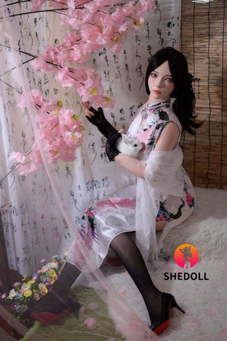 Sekso lėlė rožė (SHEDOLL 168 cm D-Cup #SH230 2.0 silikonas)