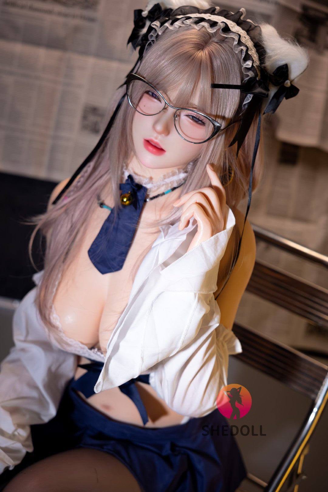 Jasmine sekso lėlė (SHEDOLL 168 cm D-Cup #SH233 3.0 silikonas)
