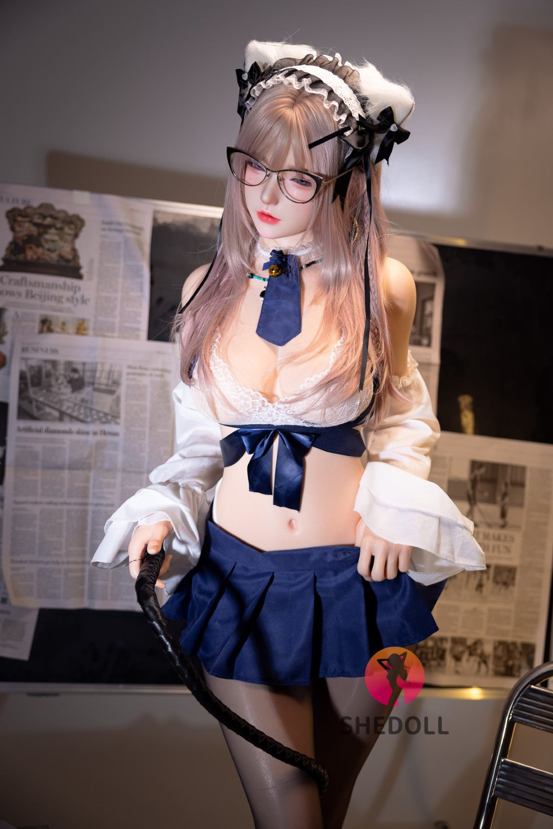 Jasmine sekso lėlė (SHEDOLL 168 cm D-Cup #SH233 3.0 silikonas)