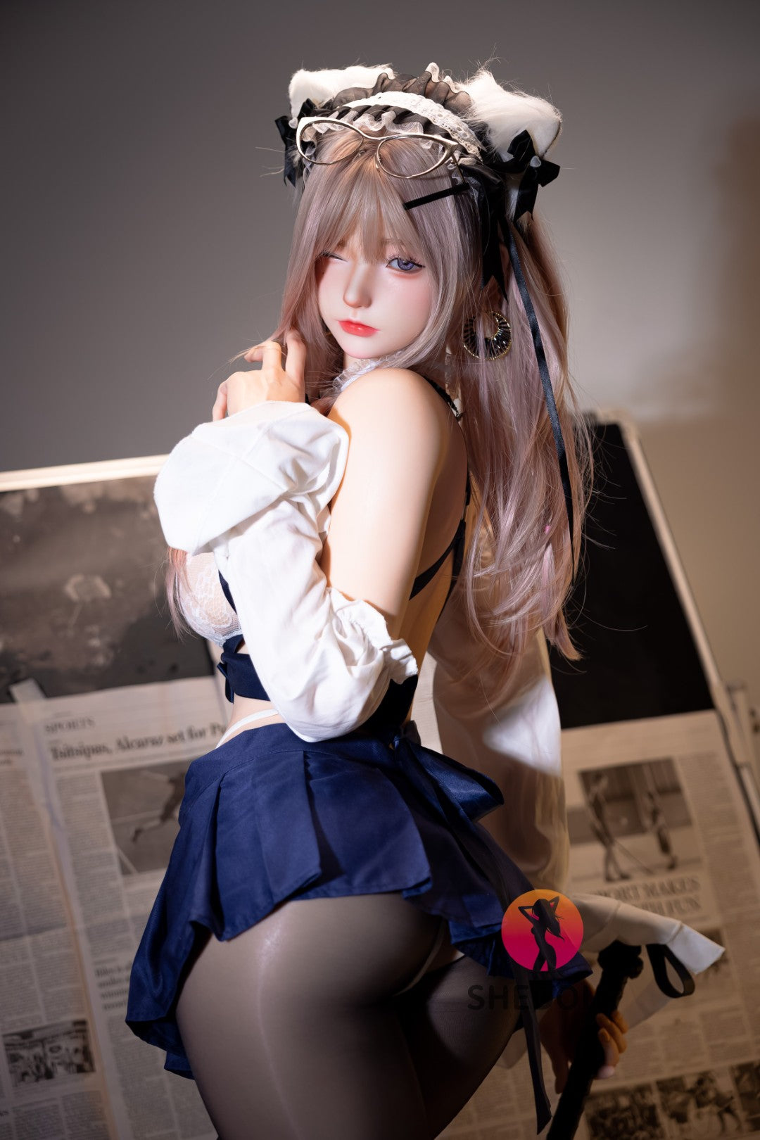 Jasmine sekso lėlė (SHEDOLL 168 cm D-Cup #SH233 3.0 silikonas)