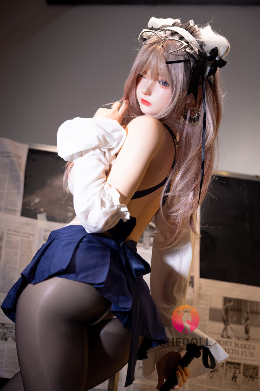 Jasmine sekso lėlė (SHEDOLL 168 cm D-Cup #SH233 3.0 silikonas)