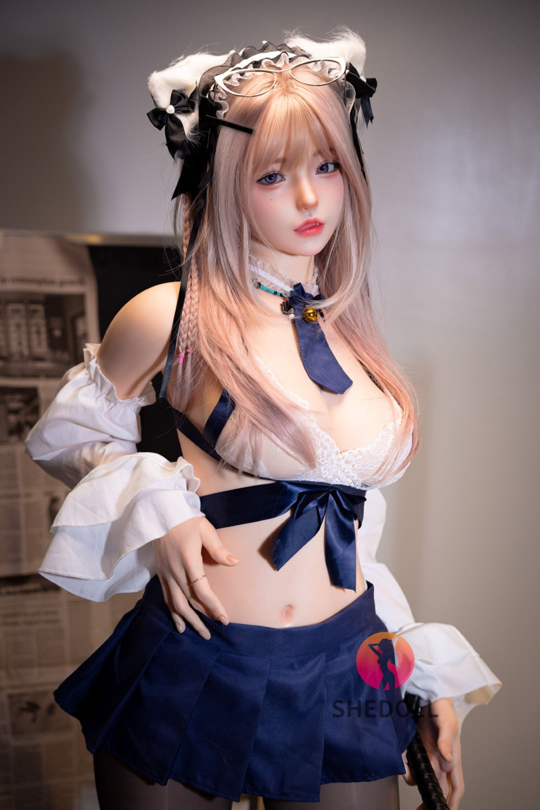 Jasmine sekso lėlė (SHEDOLL 168 cm D-Cup #SH233 3.0 silikonas)