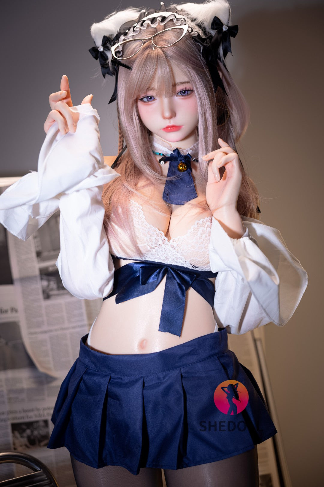 Jasmine sekso lėlė (SHEDOLL 168 cm D-Cup #SH233 3.0 silikonas)