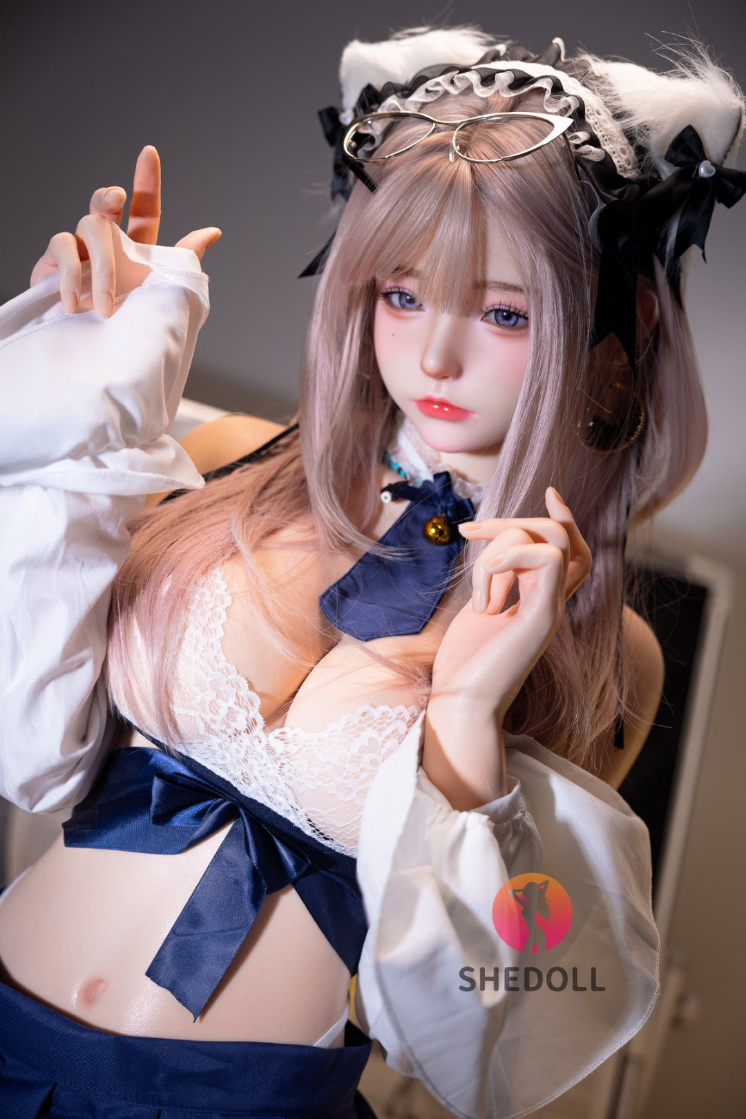 Jasmine sekso lėlė (SHEDOLL 168 cm D-Cup #SH233 3.0 silikonas)
