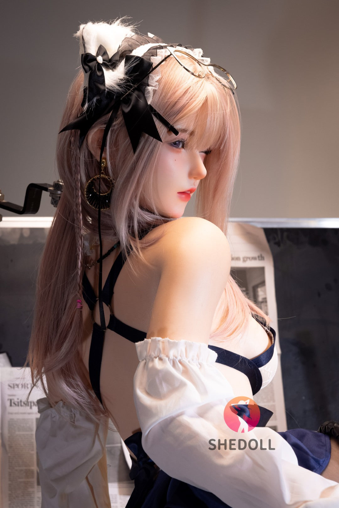Jasmine sekso lėlė (SHEDOLL 168 cm D-Cup #SH233 3.0 silikonas)