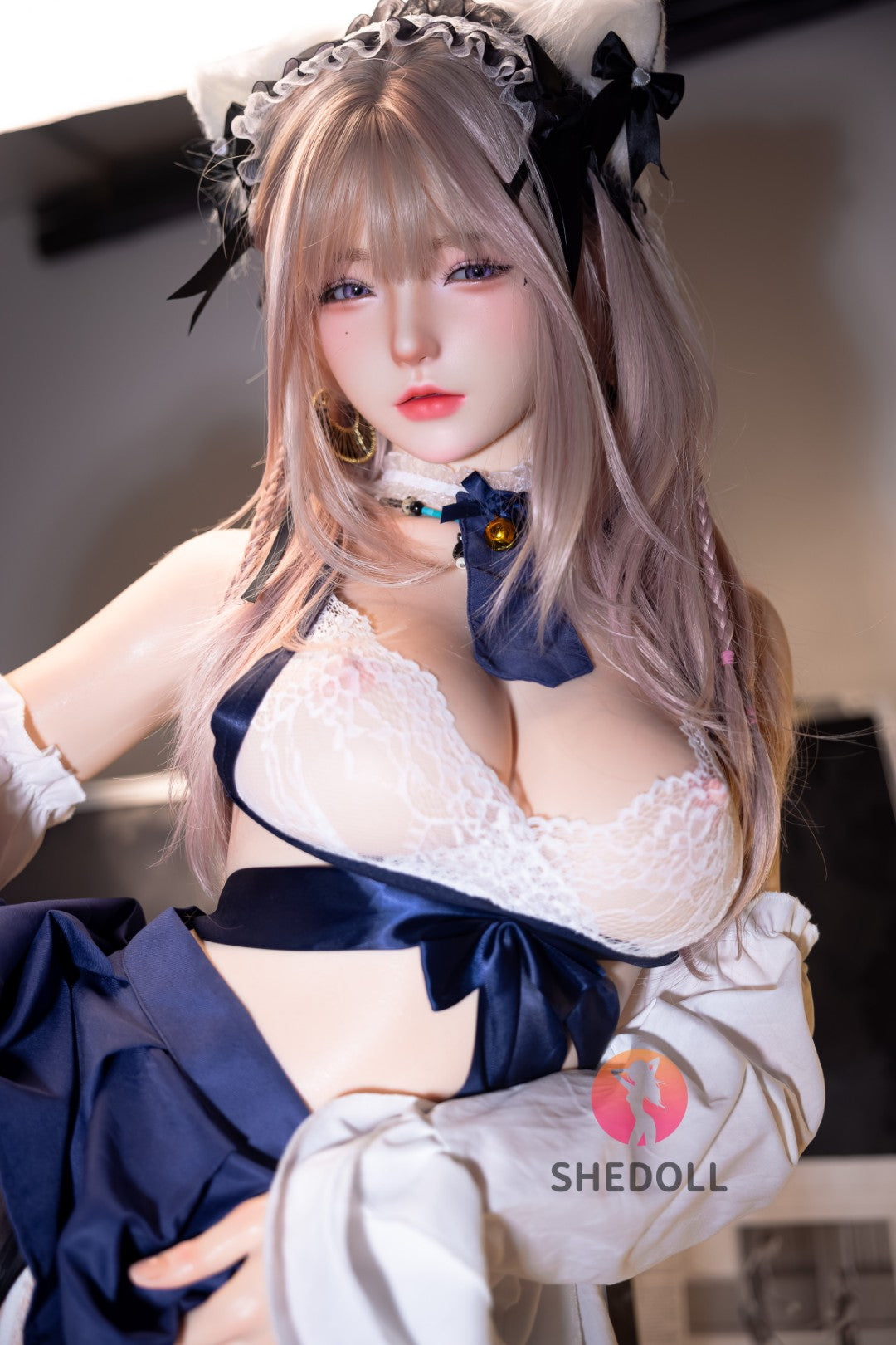 Jasmine sekso lėlė (SHEDOLL 168 cm D-Cup #SH233 3.0 silikonas)