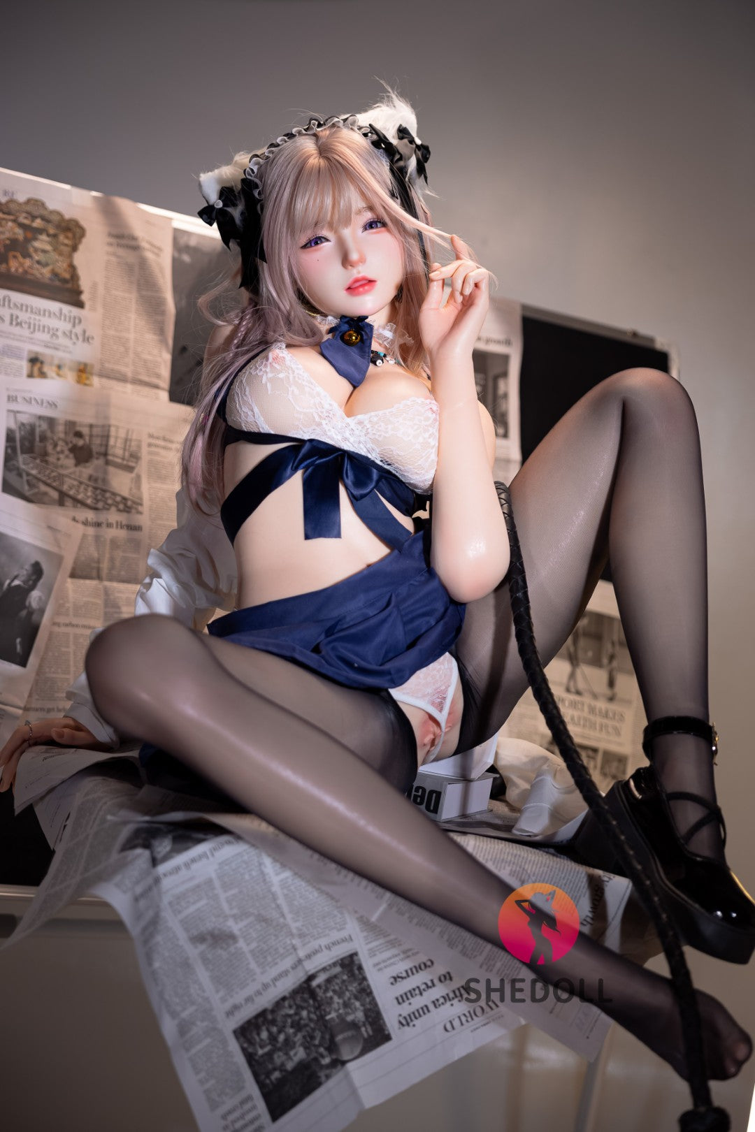 Jasmine sekso lėlė (SHEDOLL 168 cm D-Cup #SH233 3.0 silikonas)