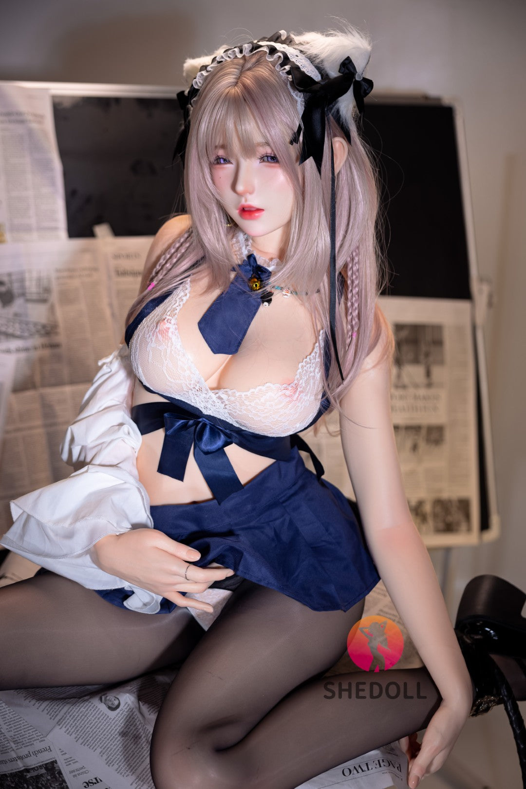 Jasmine sekso lėlė (SHEDOLL 168 cm D-Cup #SH233 3.0 silikonas)