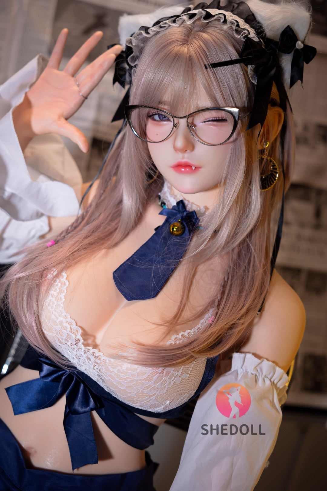Jasmine sekso lėlė (SHEDOLL 168 cm D-Cup #SH233 3.0 silikonas)