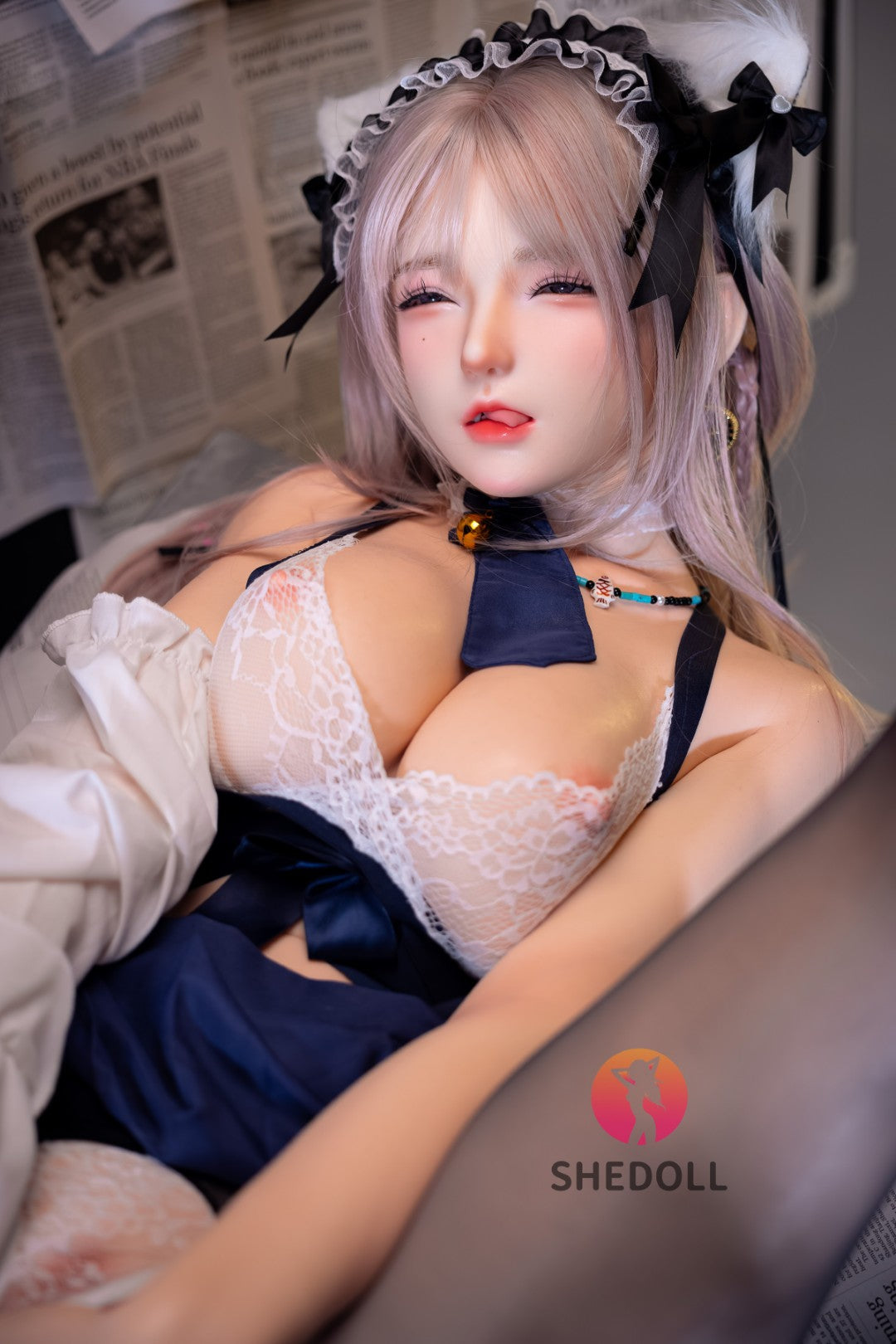Jasmine sekso lėlė (SHEDOLL 168 cm D-Cup #SH233 3.0 silikonas)